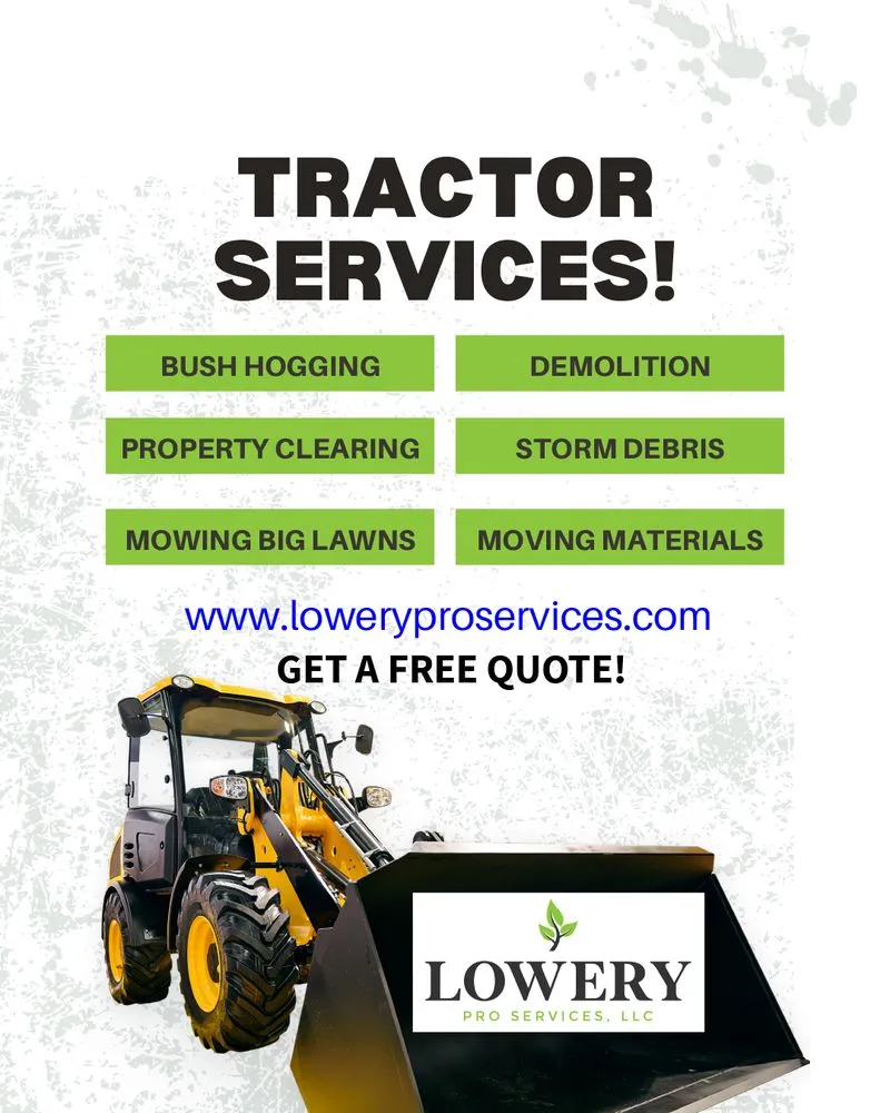 Trusted yard maintenance for year-round maintenance in Tupelo, MS by Lowery Pro Services