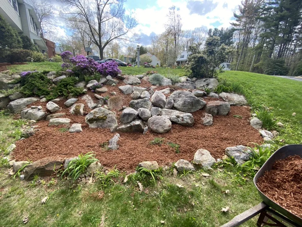 Professional landscape installation in West Boylston, MA - Lowe's Landscaping