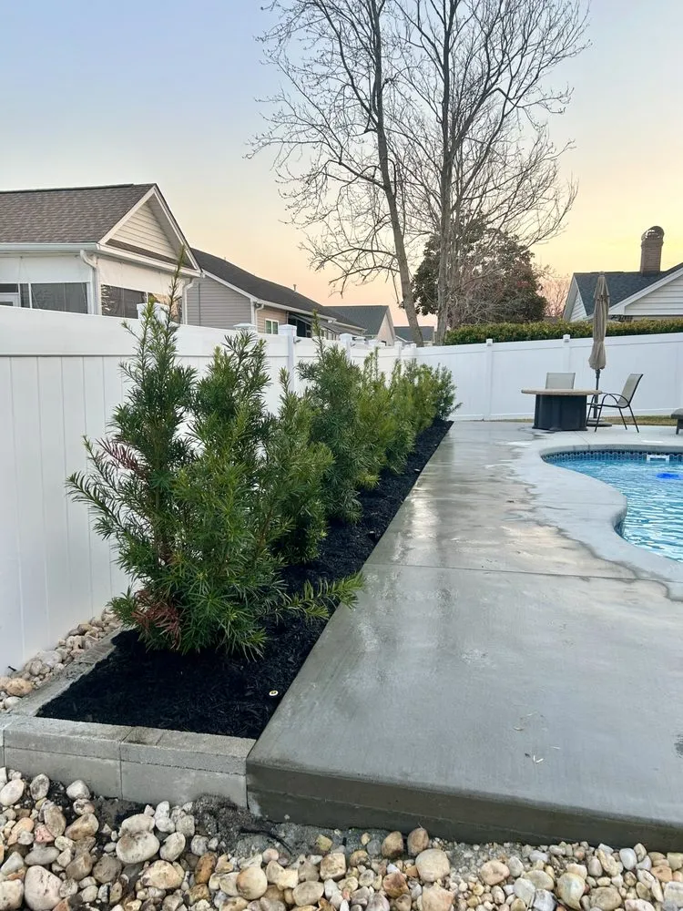 Professional lawn mowing service with custom design in Surfside Beach, SC by Lowland Labor