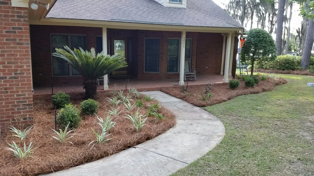 Reliable lawn mowing service for homes in Valdosta, GA by Lowndes Landscape Managment