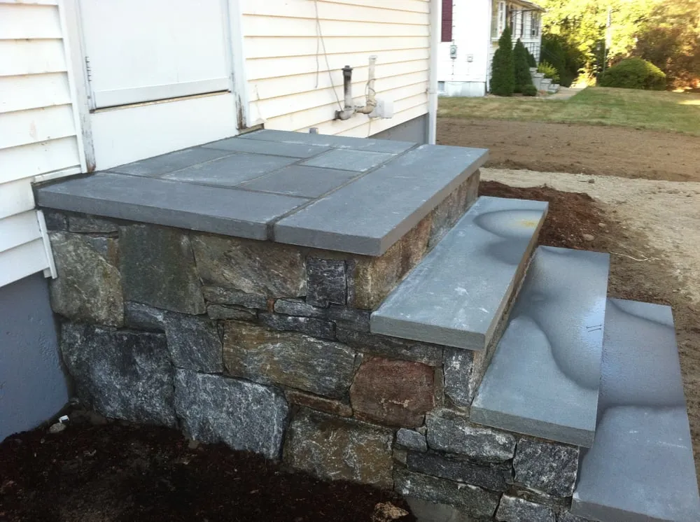 Trusted landscape installation for homes in Uxbridge, MA by Lowrey's Landscapes