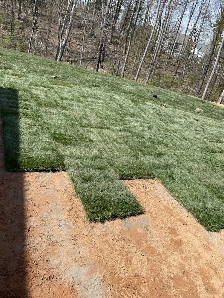 Trusted lawn mowing service in Winston Salem, NC by Lowry's Grading