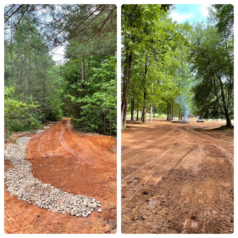 Affordable landscape design in Winston Salem, NC by Lowry's Grading