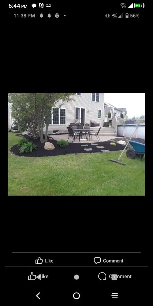 Professional garden landscaping for homes in Irondequoit, NY by Lows Contracting