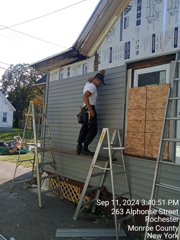 Custom yard cleanup service for outdoor upgrades in Irondequoit, NY by Lows Contracting