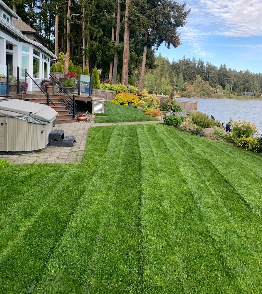 Local landscape installation for beautiful yards in Poulsbo, WA by Loyalty Lawn Mowing