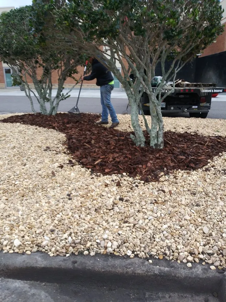 Professional garden landscaping in Palm Bay, FL by Loyalty Lawn Service And Home Care