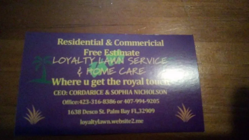 Professional lawn mowing service with custom design in Palm Bay, FL by Loyalty Lawn Service And Home Care