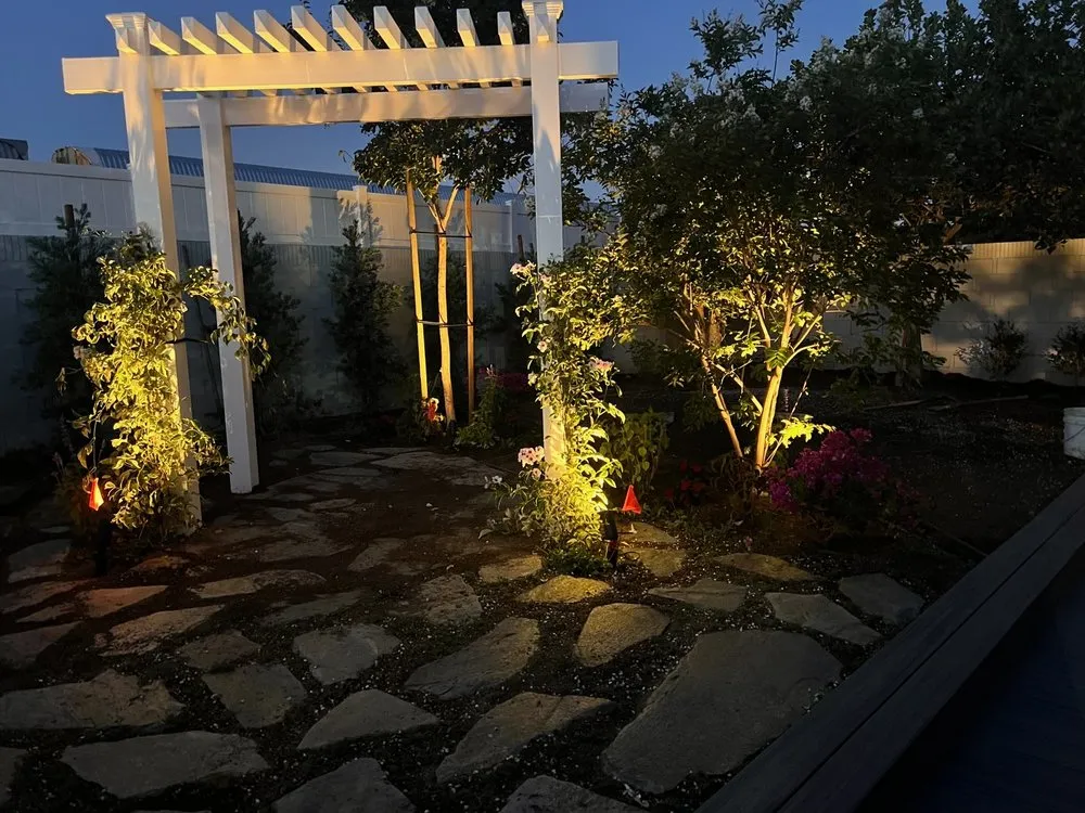Custom outdoor landscaping near you across Compton, CA - Loza Concrete