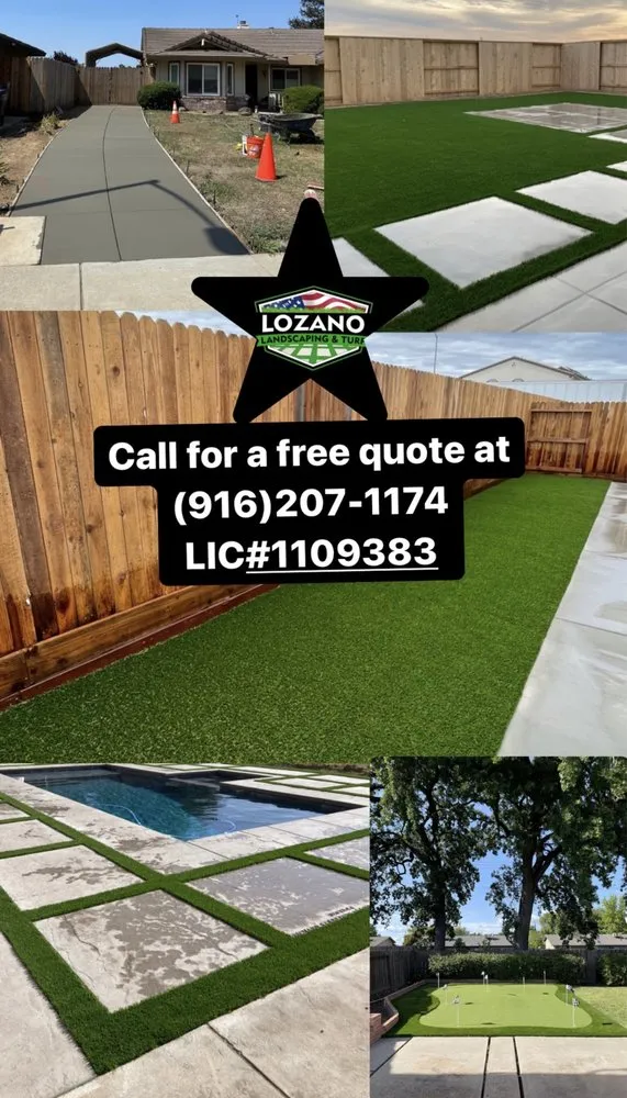 Local landscape design experts serving Lodi, CA - Lozano Landscaping & Turf