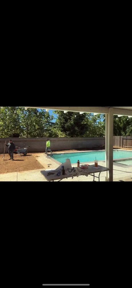 Custom landscape installation in Sacramento, CA by Lozano Landscaping