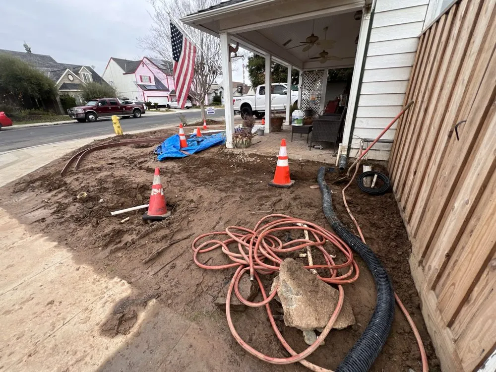 Trusted lawn mowing service in Clovis, CA by LP Allscapes Services