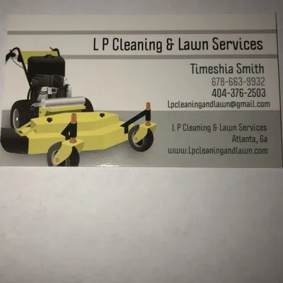 LP Cleaning & Lawn Services Logo