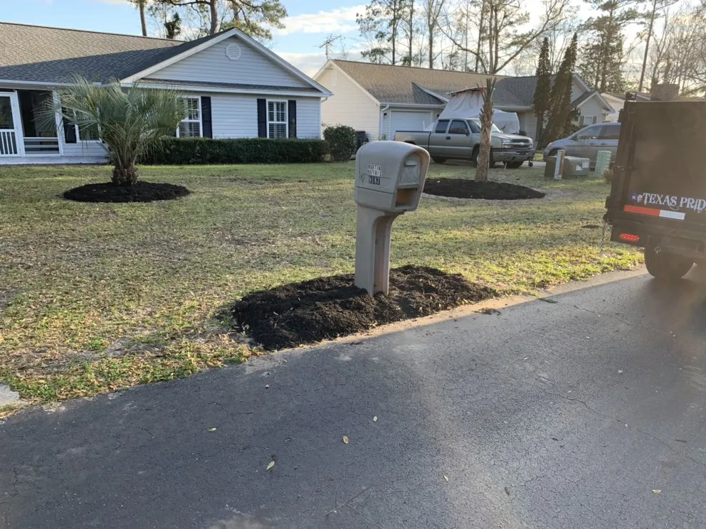 Custom residential landscaping in Leland, NC - LP Landscape & Pressure Washing