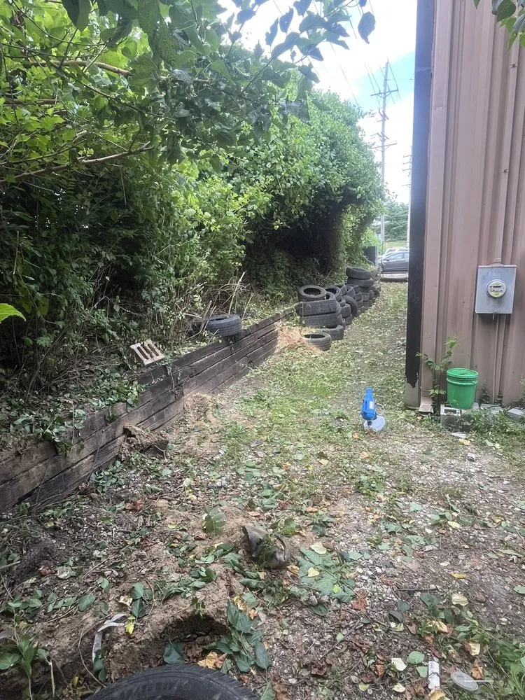 Custom yard cleanup service near you in Wentzville, MO by L&P Lawn Service