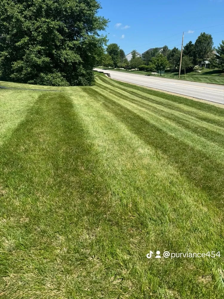 Custom yard cleanup service with custom design in Wentzville, MO by L&P Lawn Service