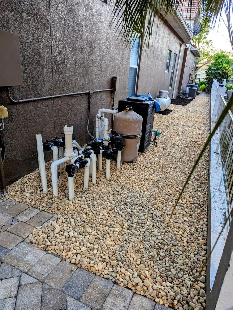 Custom residential landscaping for beautiful yards in St. Cloud, FL by LPC Landscape Design