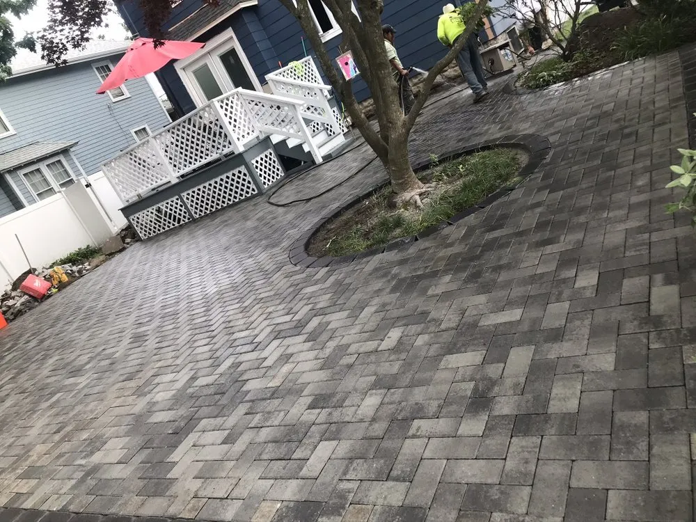 Trusted garden landscaping in Boston, MA by López Masonry and Landscaping