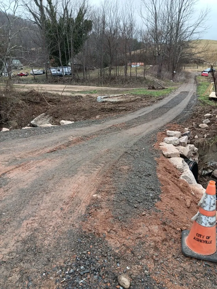 Professional residential landscaping for homes in Canton, NC by LRC Contracting