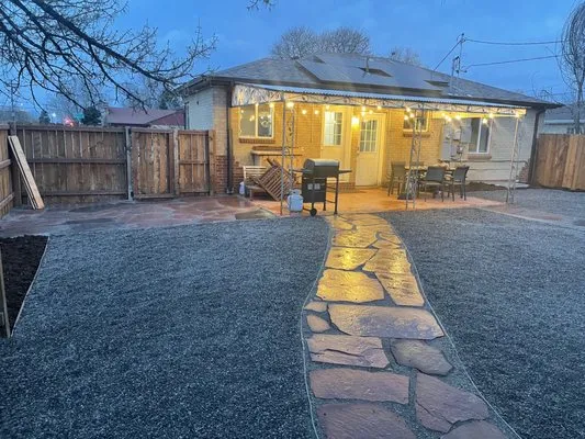 LRC Water Features & Landscape Logo