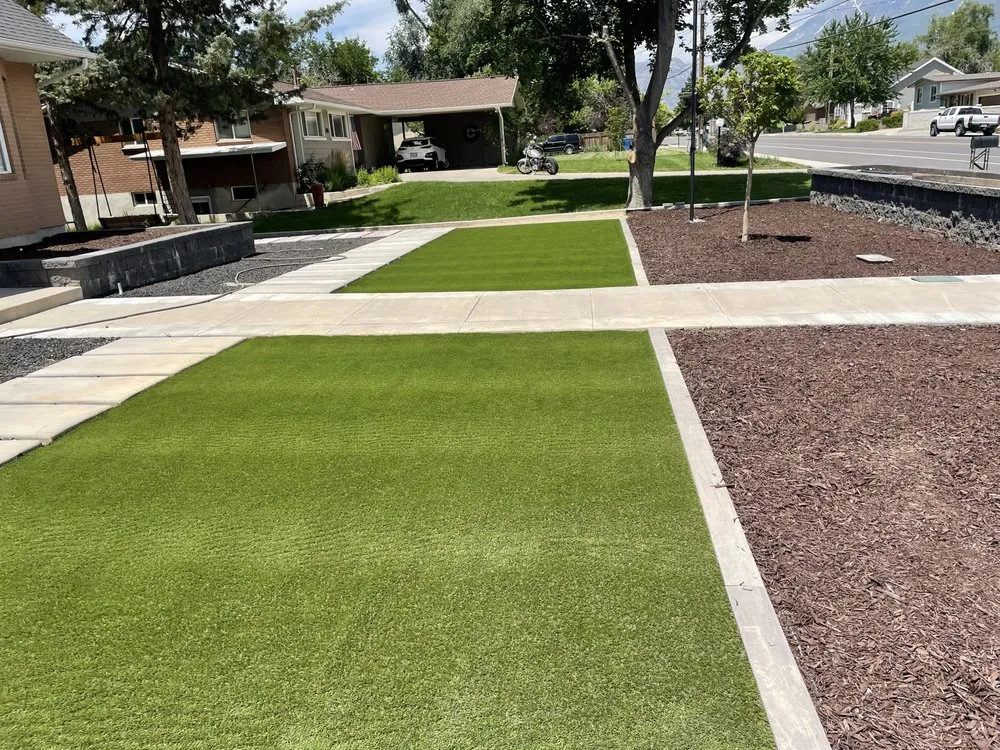 Local lawn care service with custom design in South Salt Lake, UT by LrL landscaping