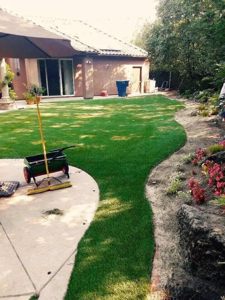 Top-rated outdoor landscaping for year-round maintenance in Fresno, CA by LRS Landscaping and Turf
