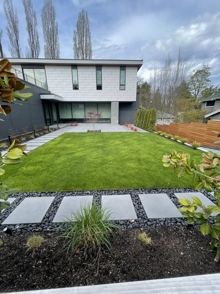 Local lawn mowing service for year-round maintenance in Marysville, WA by L&S Landscape