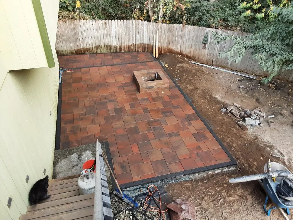 Custom garden landscaping in Marysville, WA by L&S Landscape