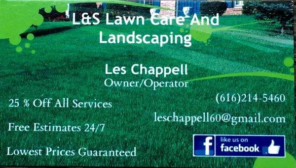 L&S Lawn Care & Landscaping Logo