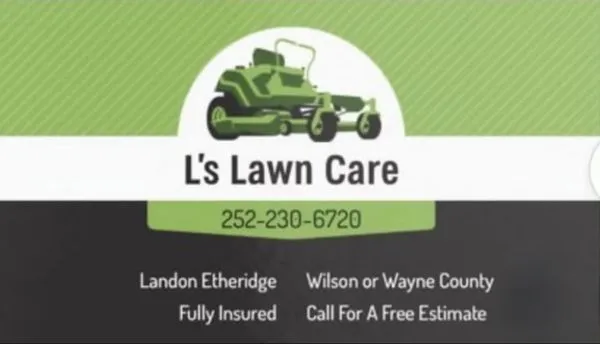 L’s Lawn Care Logo