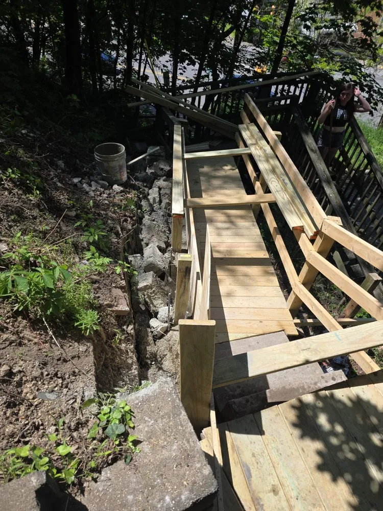 Expert residential landscaping for residential properties in Ashtabula, OH by LSD Construction