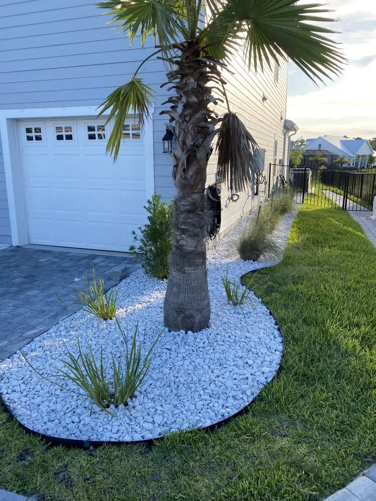 Expert garden landscaping in St. Augustine, FL by LT Landscaping