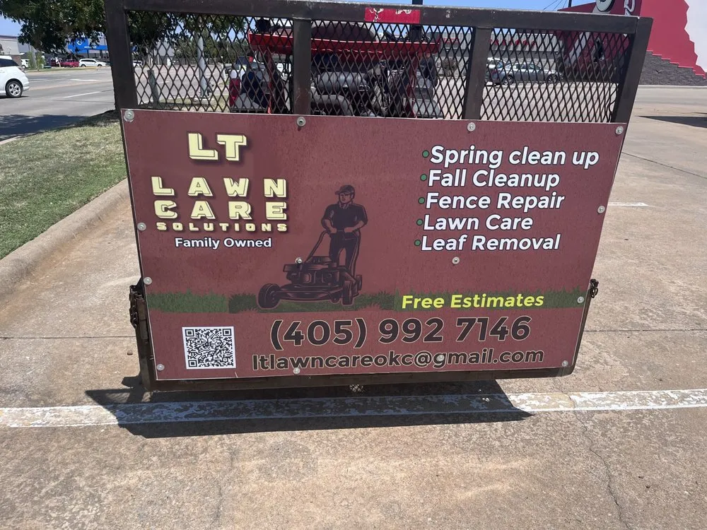Trusted yard cleanup service for residential properties in Oklahoma City, OK by LT Lawn Care Solutions