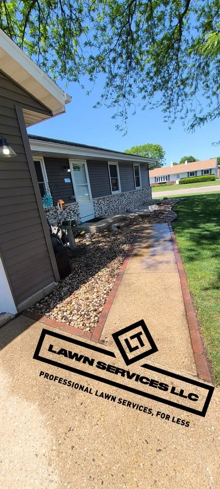Top-rated outdoor landscaping for outdoor upgrades in Janesville, WI by LT Lawn Services