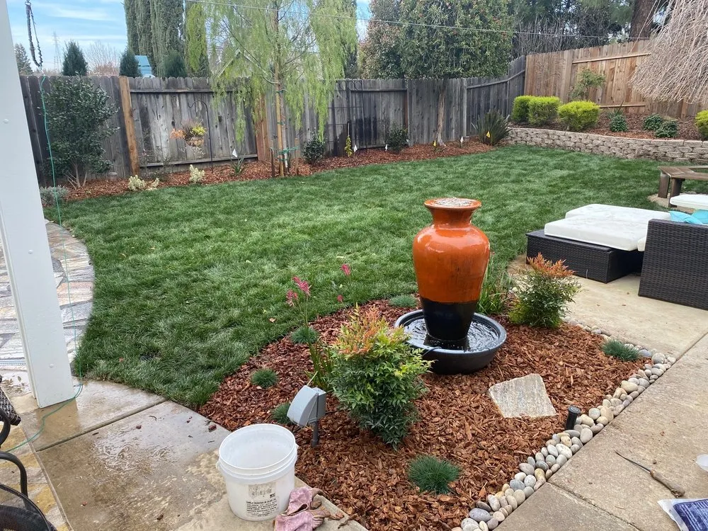 Reliable garden landscaping in Roseville, CA by LTC Construction
