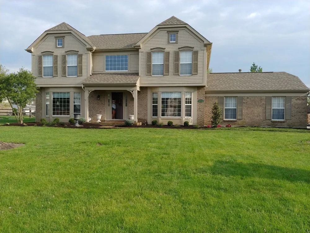 Professional lawn mowing service for homes in Milford, OH by LTD Landscapes