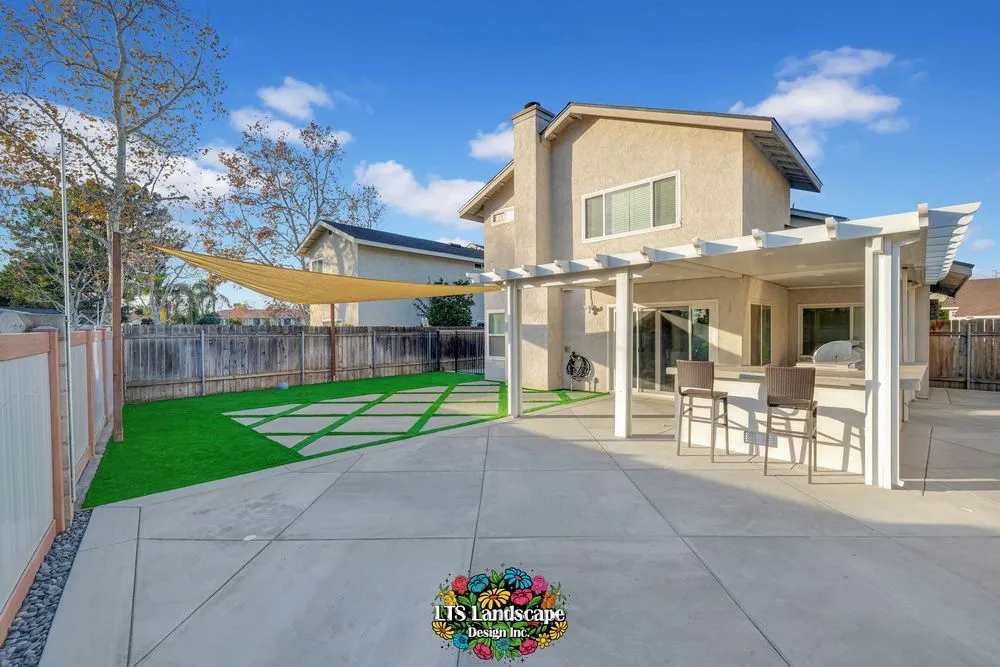 Custom residential landscaping in Corona, CA by LTS Landscape Design + Build