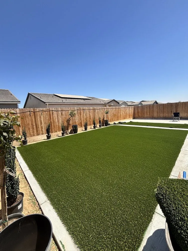 Expert outdoor landscaping in Fresno, CA - Lu Morales Landscaping and Turf