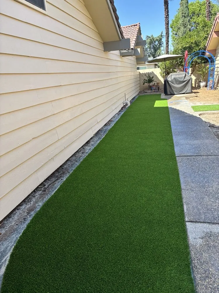 Affordable landscape installation in Fresno, CA - Lu Morales Landscaping and Turf