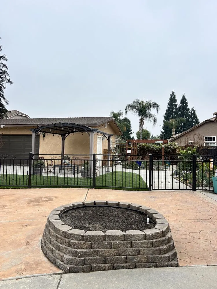Local landscape design in Fresno, CA by Lu Morales Landscaping and Turf