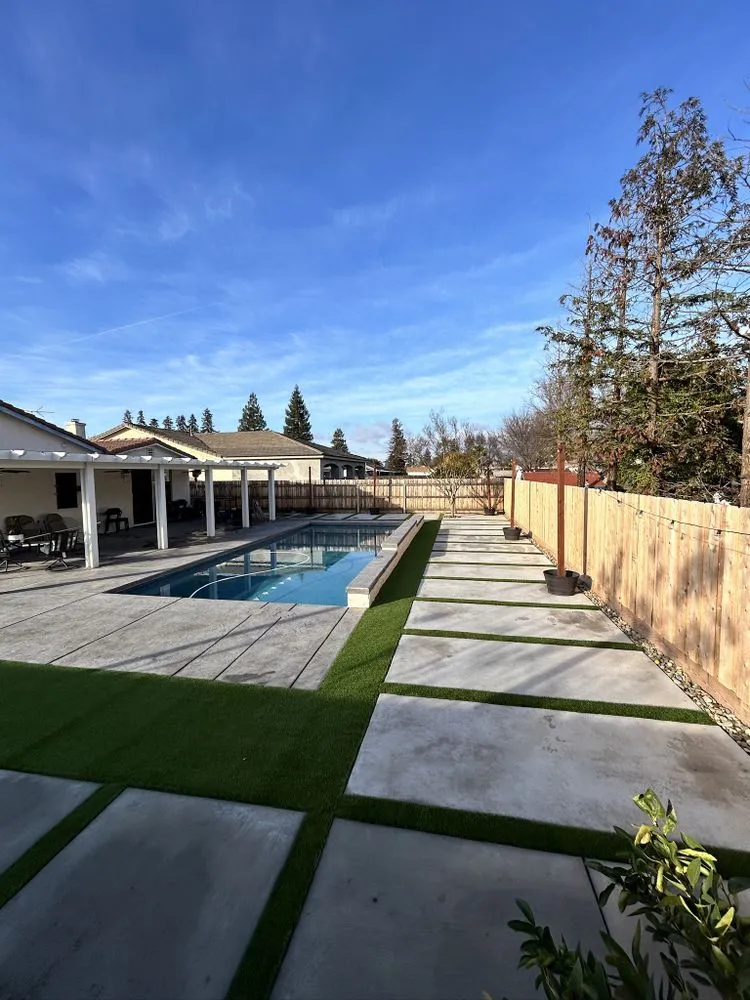 Custom lawn mowing service near you in Fresno, CA by Lu Morales Landscaping and Turf