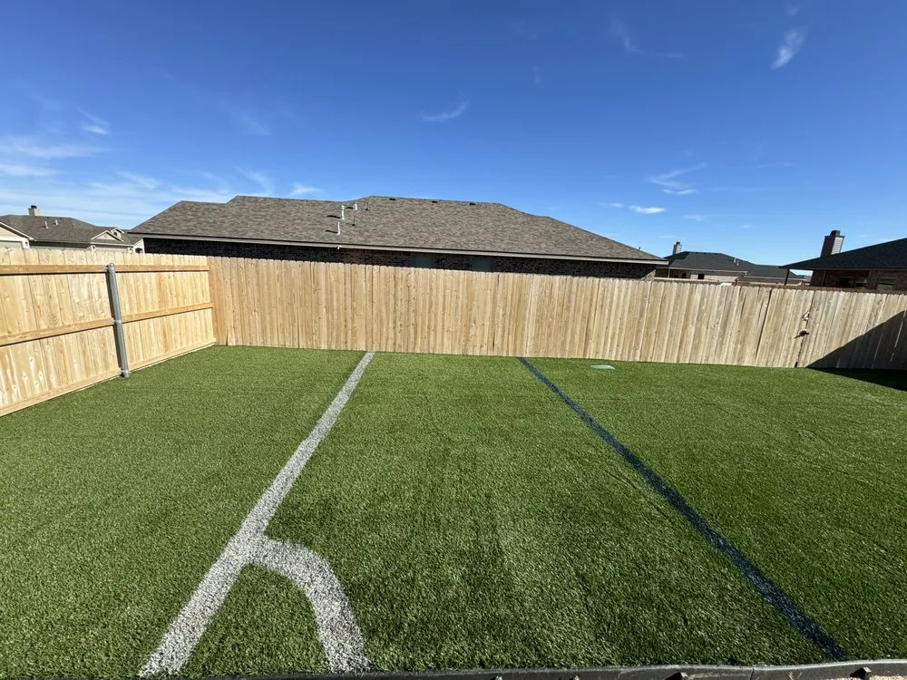 Affordable landscape design in Lubbock, TX by Lua's Turf