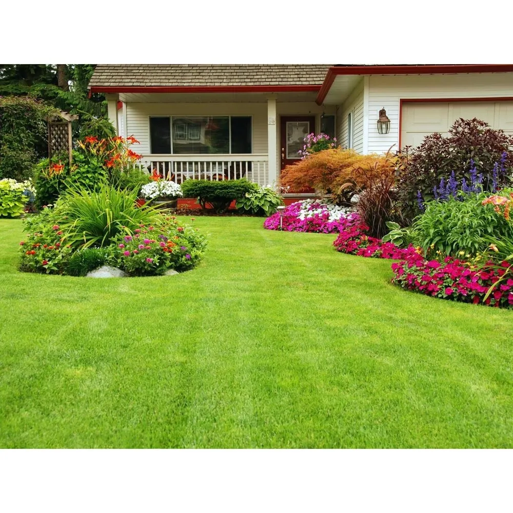 Local landscape installation with custom design in Lubbock, TX by Lubbock Lawns