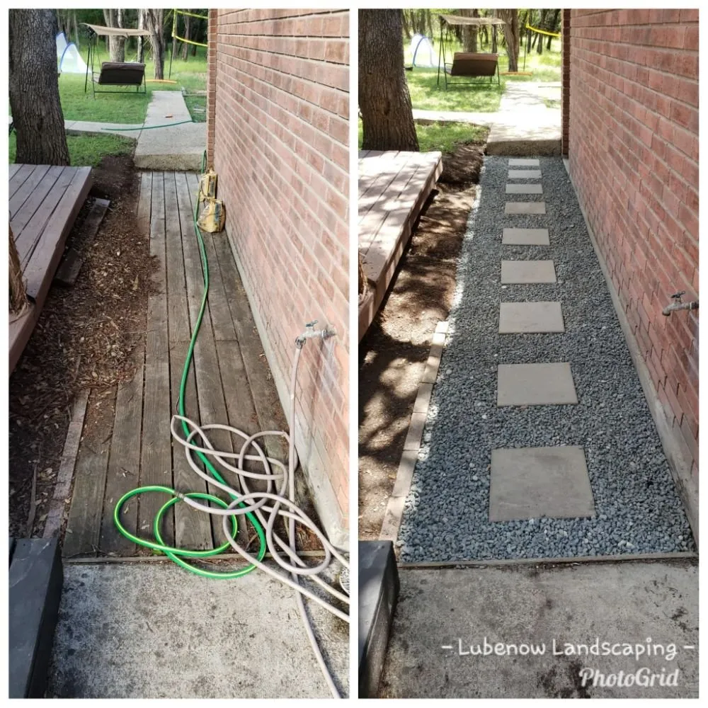 Top-rated residential landscaping in San Antonio, TX by Lubenow Landscaping & Home Services