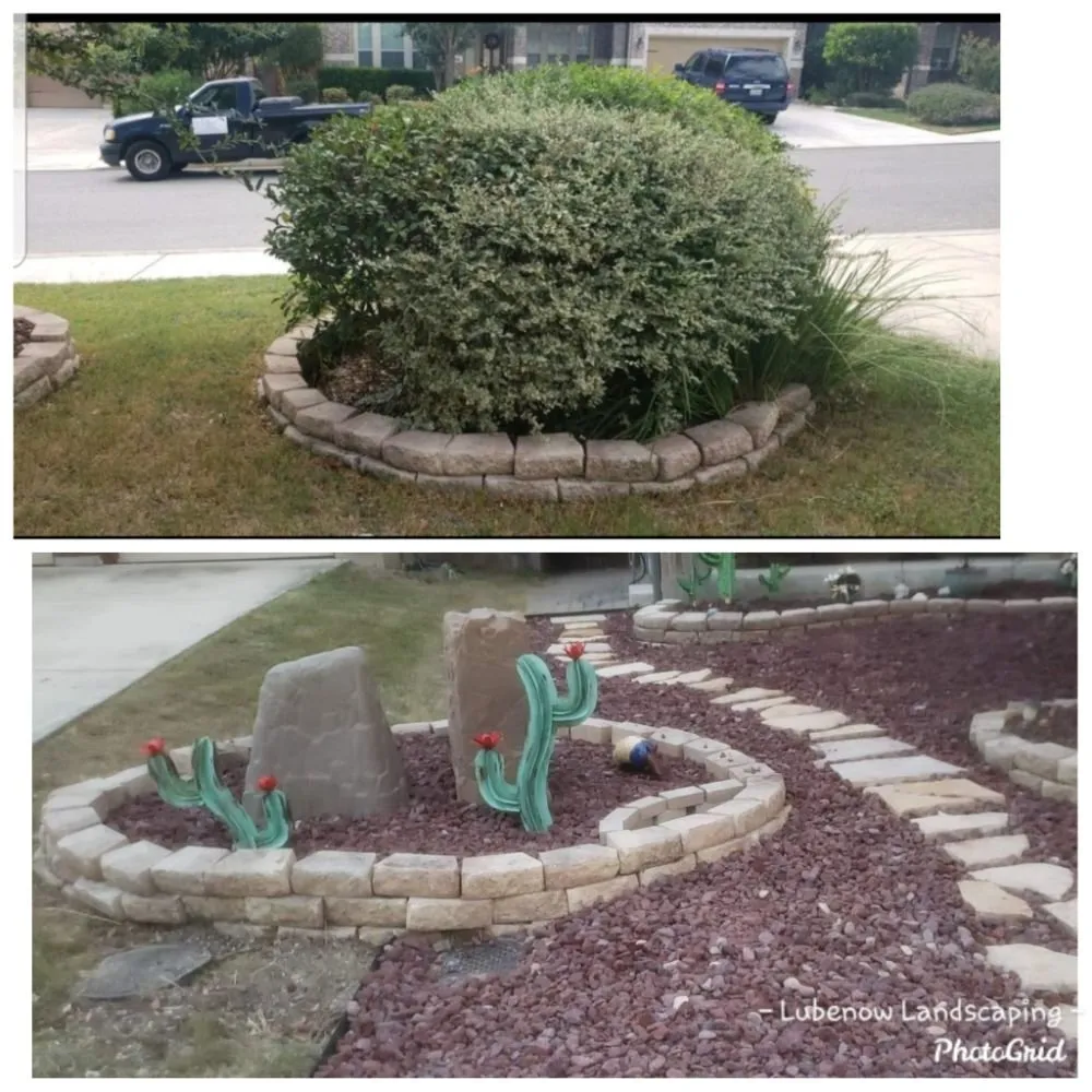 Professional lawn care service in San Antonio, TX by Lubenow Landscaping & Home Services