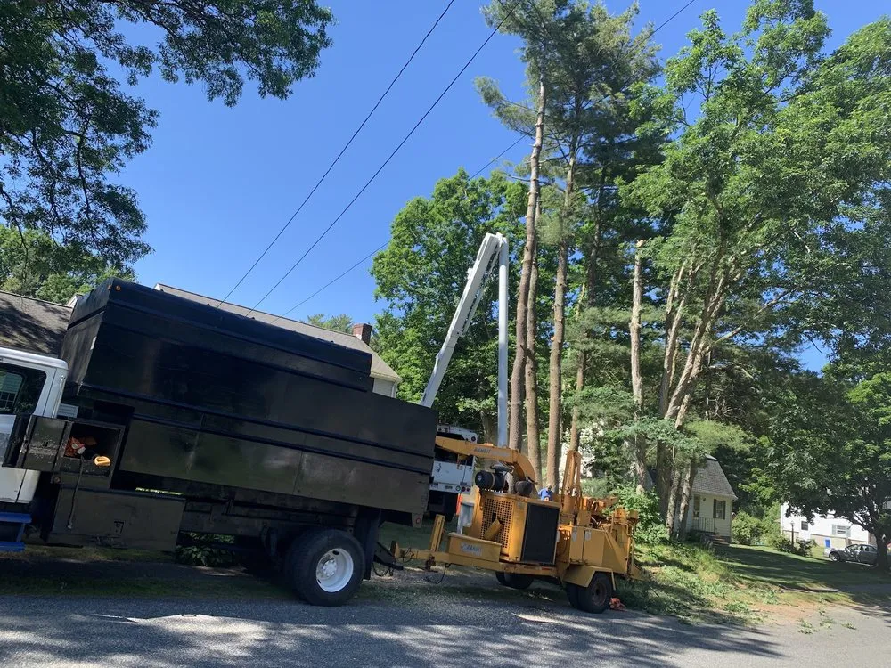 Professional lawn mowing service for beautiful yards in Bridgewater, MA by Lucas Landscape &Tree