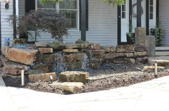 Professional outdoor landscaping in Norton, OH by Lucas Landscaping & Nursery