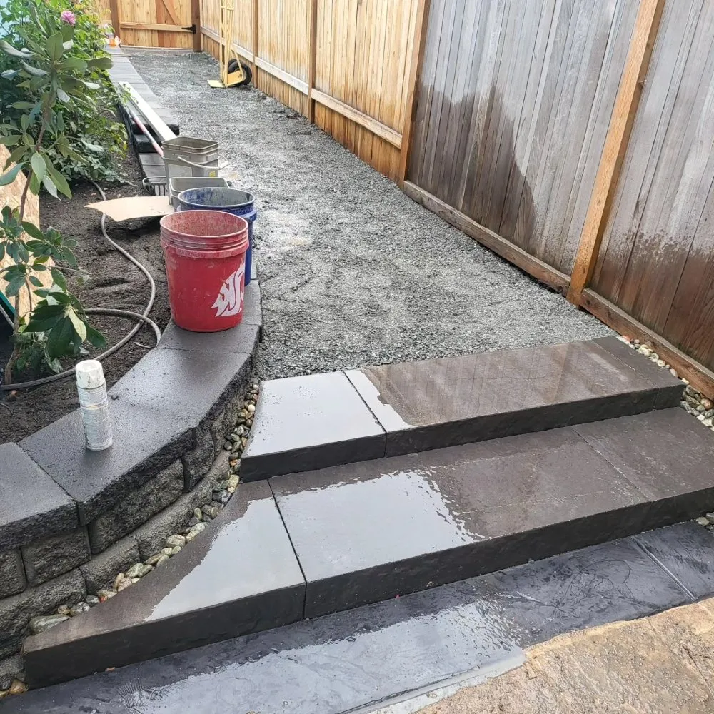 Custom landscape design in Marysville, WA by Lucas Landscaping and Turf Care