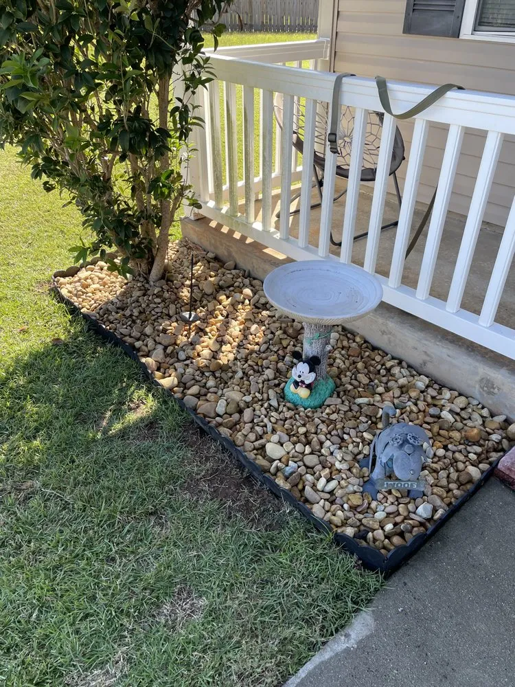 Reliable outdoor landscaping for residential properties in Bonaire, GA by Lucas Landscaping