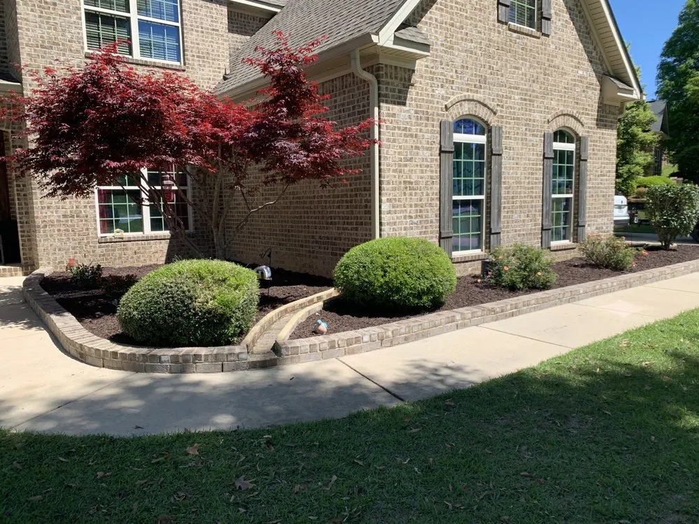 Custom lawn care service for beautiful yards in Bonaire, GA by Lucas Landscaping